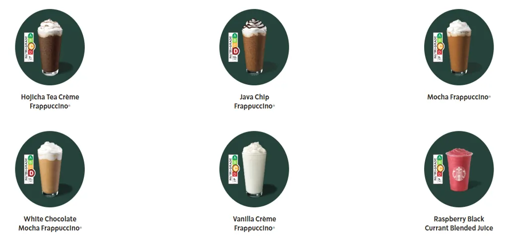 Starbucks Crème & Juice Frappuccino