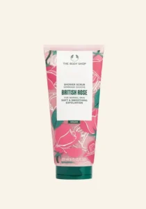 Body Products British Rose Shower Scrub