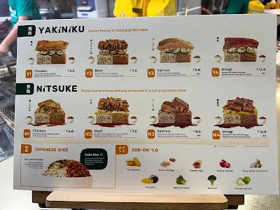 Niku IKU Lunch Menu Bugis Junction Singapore