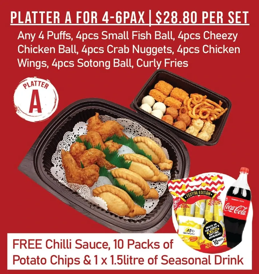 Old Change Kee Platters Menu Bugis Junction Singapore