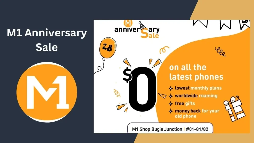 M1 Anniversary Sale Bugis Junction