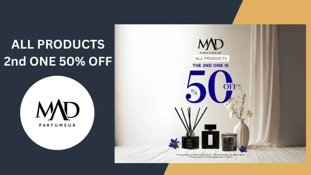 MAD PARFUMEUR 50% OFF