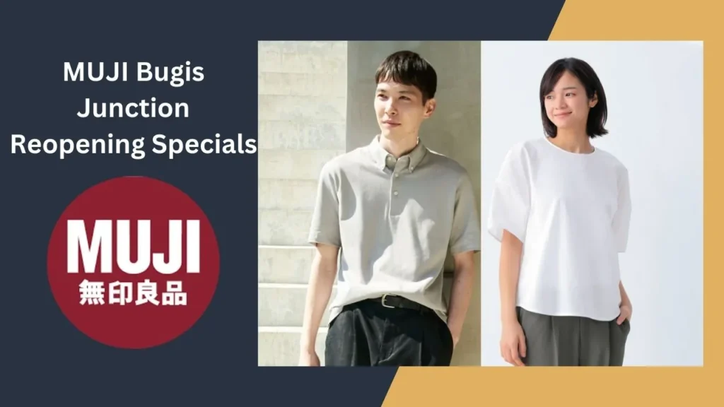 MUJI Bugis Junction Reopening Specials